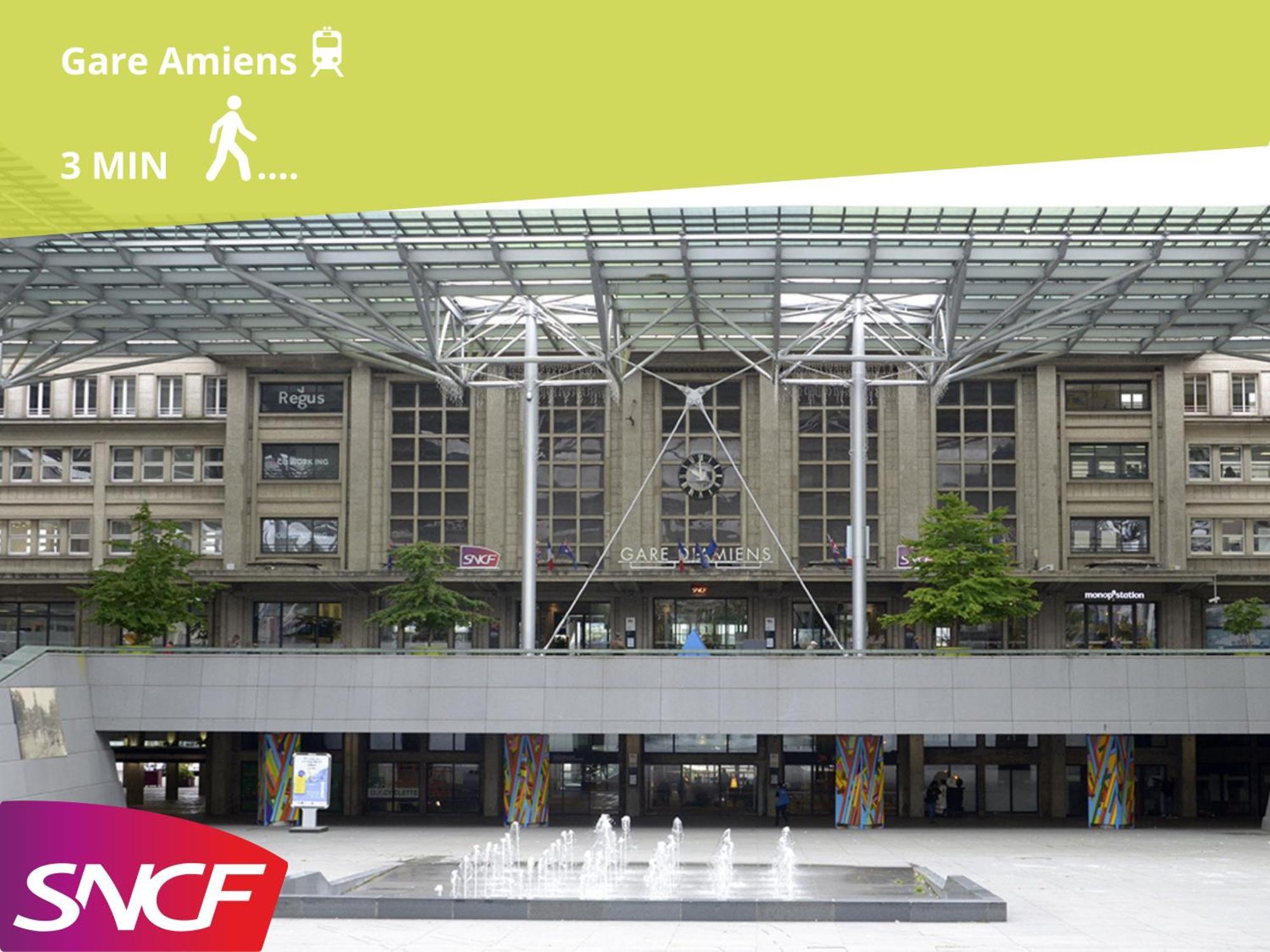 Maison 3Ch - Cinema - Game Room - Parking - Gare Amiens Exterior photo